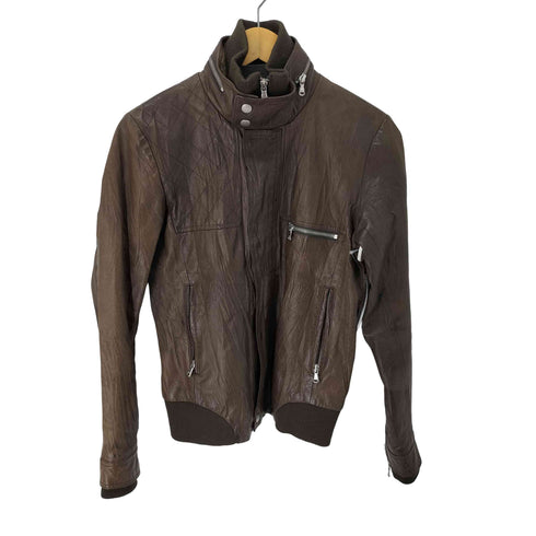 HARLEM ROUNGE ピッグレザーハイネックジャケット レディース JPN:M