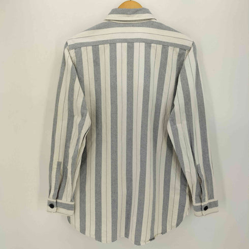ナイジェルケーボン NIGEL CABOURN LYBRO ARCTIC SHIRT COTTON STRIP メンズ 46