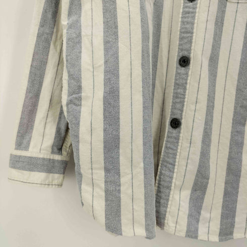 ナイジェルケーボン NIGEL CABOURN LYBRO ARCTIC SHIRT COTTON STRIP メンズ 46
