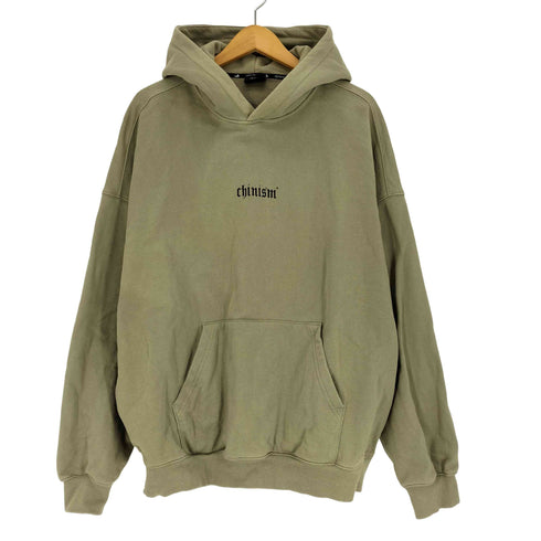 chinism EASY WEAR バック プリント プルオーバー パーカー 韓国 メンズ import:L