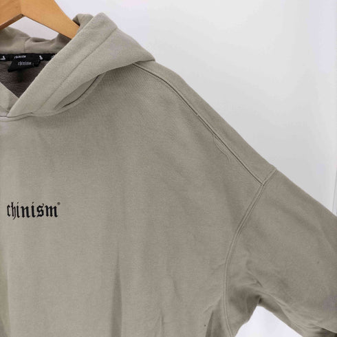 chinism EASY WEAR バック プリント プルオーバー パーカー 韓国 メンズ import:L