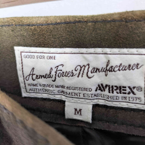 アヴィレックス AVIREX 山羊革 リアルレザーパンツ メンズ JPN:M