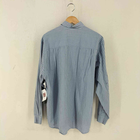 エディーバウアー Eddie Bauer 90-00s 白タグ 片ポケ BDチェックシャツ メンズ import:L