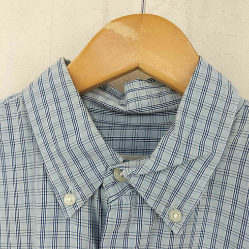エディーバウアー Eddie Bauer 90-00s 白タグ 片ポケ BDチェックシャツ メンズ import:L