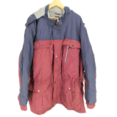 BOULDER CREEK 裏地フリースオーバーサイズマウンテンジャケット メンズ 6XL