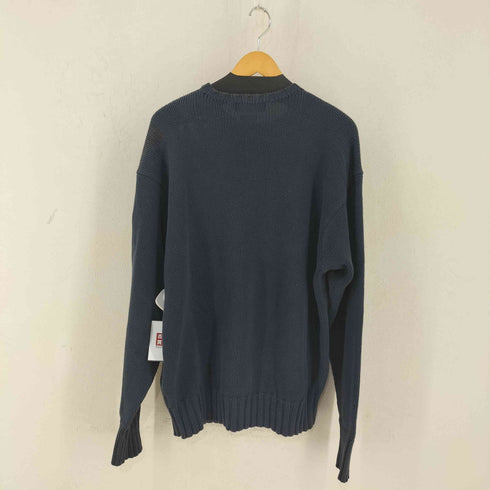 ポロバイラルフローレン Polo by RALPH LAUREN 90-00s スモールポニー刺繍 コットンニット メンズ import:XL