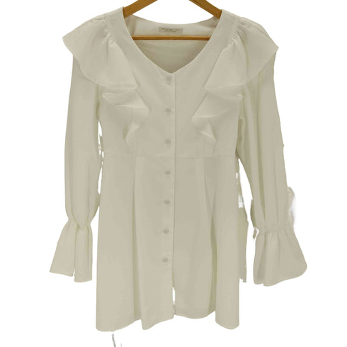 プロポーションバイボディードレッシング PROPORTION BODY DRESSING フリルブラウス レディース FREE