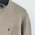 ポロバイラルフローレン Polo by RALPH LAUREN 00s ナイガイ スモールポニー刺繍 コットンニット メンズ import:M