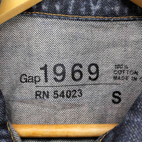 ギャップ Gap 1969 ウォッシュ加工デニムジャケット メンズ JPN:S
