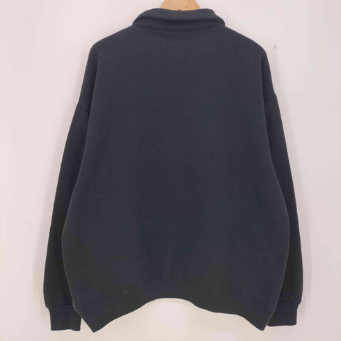 ジャージーズ JERZEES 90s USA製 SUPER SWEATS DREAMS COME TRUE ハーフジップスウェット メンズ import:XL