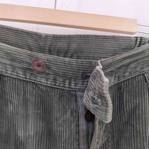 バブアー Barbour CORD RUGBY PANTS 1タックコーデュロイパンツ メンズ S