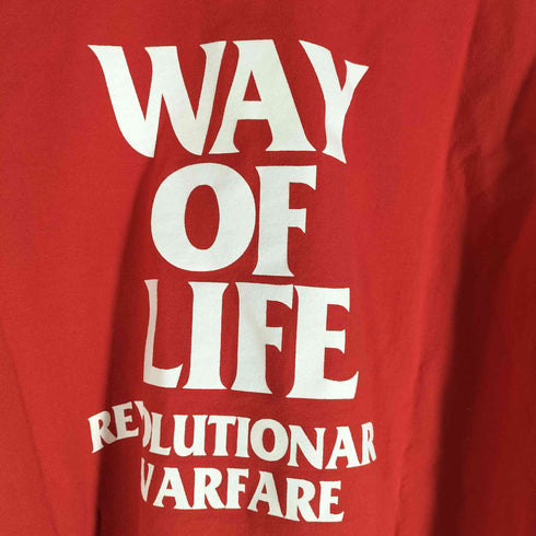 ラッツ RATS 24SS BOX LOGO WAY OF LIFE TEE メンズ XXL