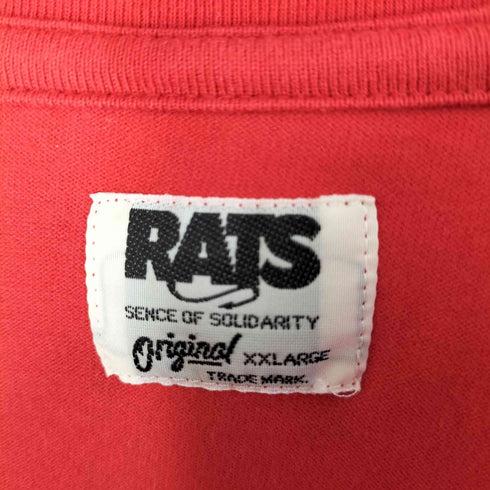 ラッツ RATS 24SS BOX LOGO WAY OF LIFE TEE メンズ XXL