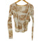 ルシェルブルー LE CIEL BLEU Landscape Print Top レディース JPN:36
