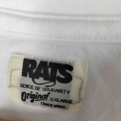 ラッツ RATS 24SS BOX LOGO WAY OF LIFE TEE メンズ XXL