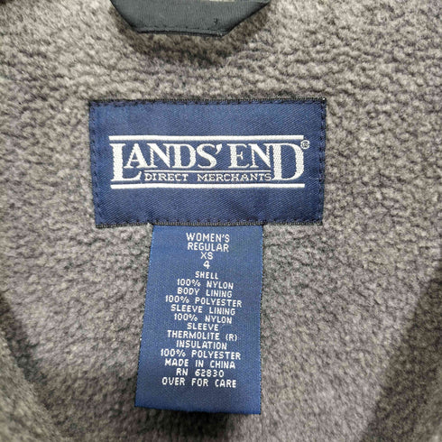 ランズエンド LANDS END 90S フリースライナー ナイロンジャケット レディース import:XS