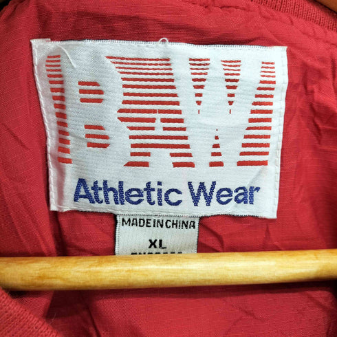 BW Athletic wear 両面プリントVネックピステ メンズ JPN:XL