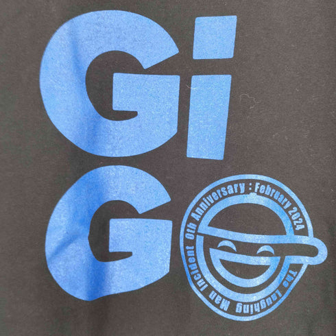 urban label GIGO 企業ロゴ・アニメプリント S/S クルーネックTシャツ メンズ JPN:L