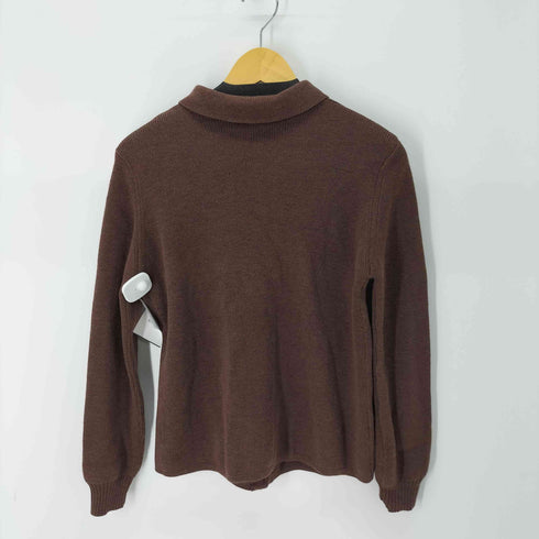 シーケーカルバンクライン ck Calvin Klein ウールMIXニットカーディガン レディース import:S