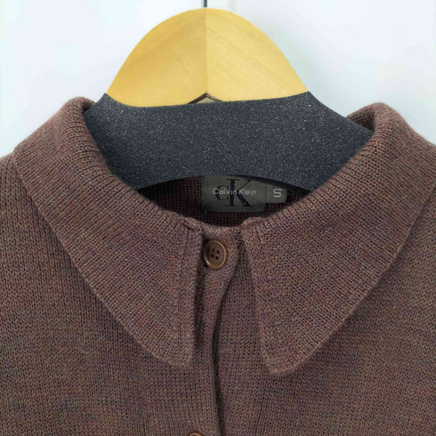 シーケーカルバンクライン ck Calvin Klein ウールMIXニットカーディガン レディース import:S