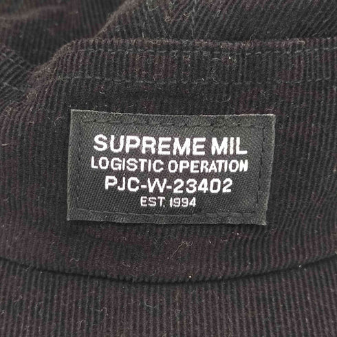 シュプリーム Supreme 24AW corduroy pocket camp cap メンズ