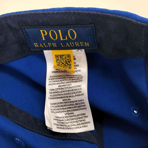 ポロラルフローレン POLO RALPH LAUREN ポロベアー刺繍 キャップ メンズ ONE SIZE