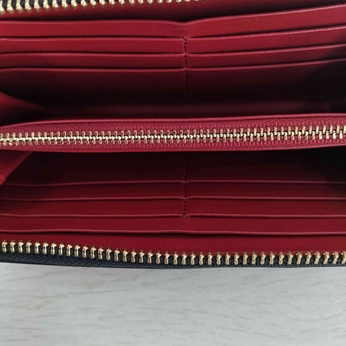 アニヤハインドマーチ ANYA HINDMARCH Enamel Lock Large Zip Round Wallet ラウンドジップウォレット レディース