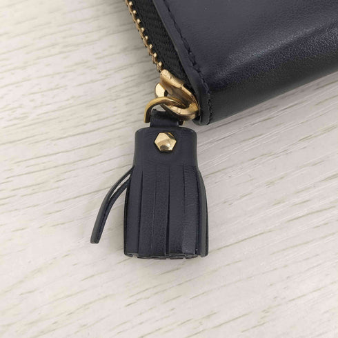 アニヤハインドマーチ ANYA HINDMARCH Enamel Lock Large Zip Round Wallet ラウンドジップウォレット レディース