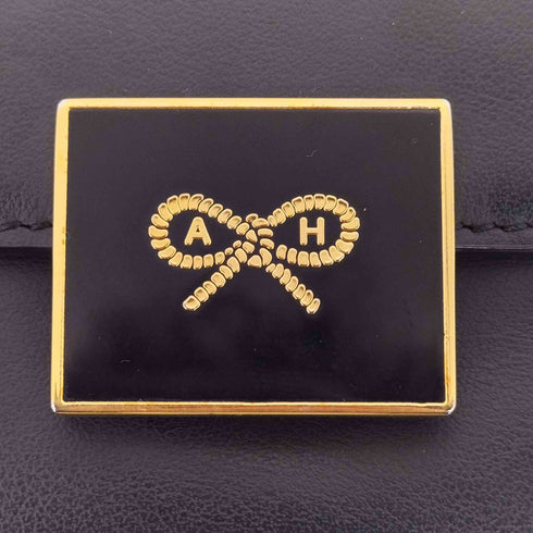 アニヤハインドマーチ ANYA HINDMARCH Enamel Lock Large Zip Round Wallet ラウンドジップウォレット レディース