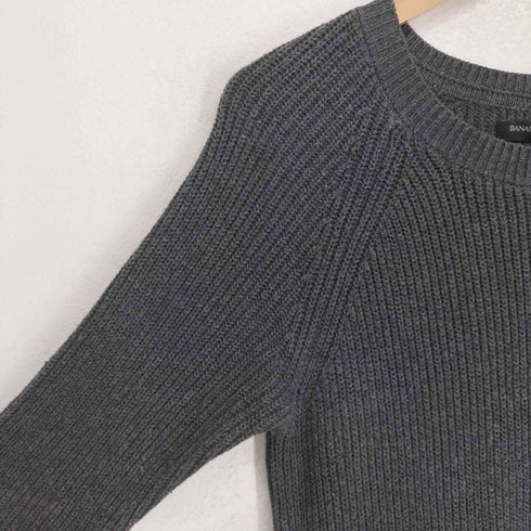 バナナリパブリック BANANA REPUBLIC クルーネックニットワンピース レディース JPN:M