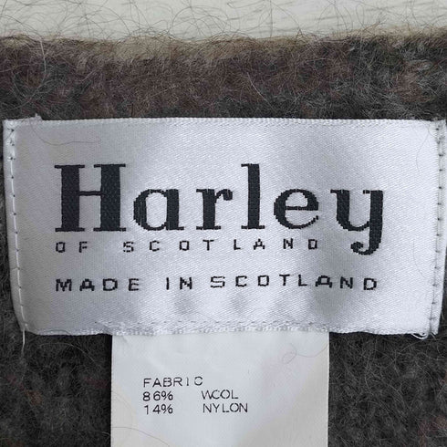 ハーレーオブスコットランド HARLEY OF SCOTLAND スコットランド製 ウールナイロンニット レディース import:M