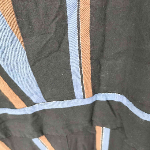ザラ ZARA ロングストライプワンピース レディース import:M
