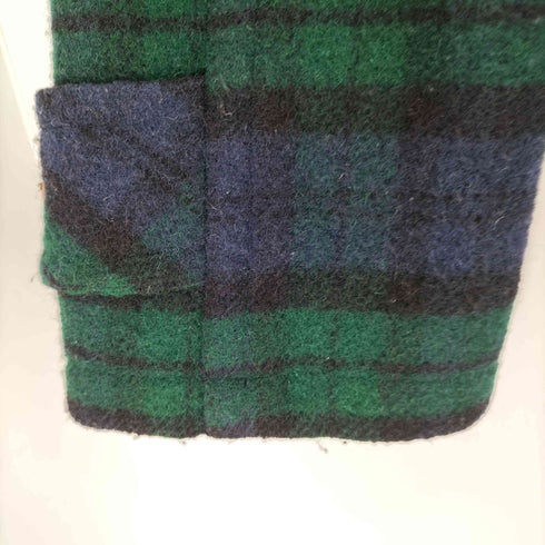 エルエルビーン L.L.Bean 80S チェックダッフルコート メンズ JPN:L