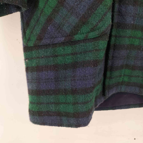 エルエルビーン L.L.Bean 80S チェックダッフルコート メンズ JPN:L