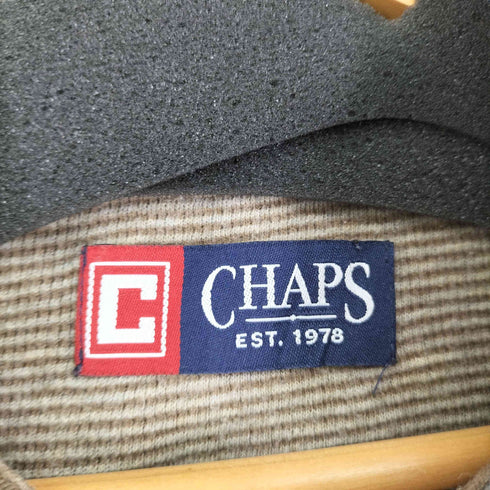 チャップス CHAPS ワンポイントハーフジップニット メンズ JPN:XXL