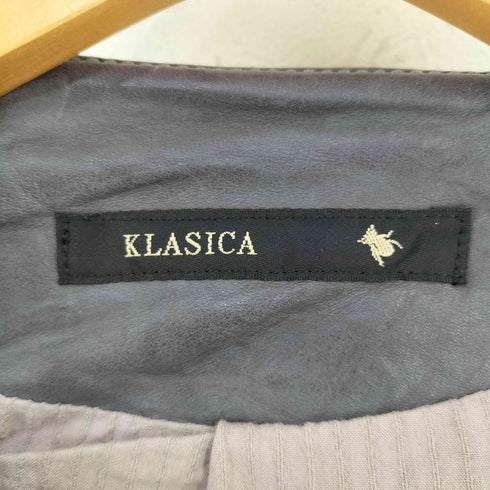 クラシカ KLASICA SYLVAIN ダブルジップシングルライダースジャケット EXCELLA ZIPPER メンズ JPN:2