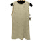 ザラ ZARA ラインストーンフェイクスエードワンピース レディース import:M