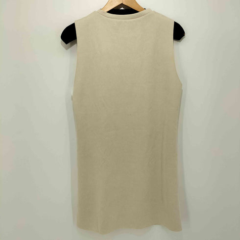 ザラ ZARA ラインストーンフェイクスエードワンピース レディース import:M