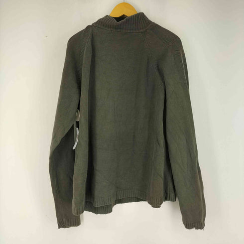 ハーフジップニット メンズ JPN:XL