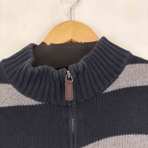 チャップス CHAPS ハーフジップボーダーニット メンズ JPN:XL