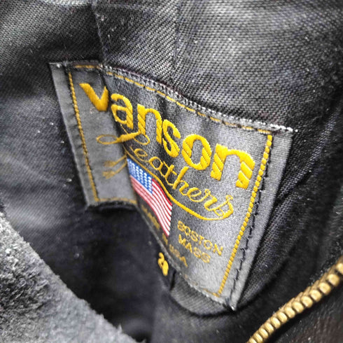 バンソン VANSON カウレザーパンツ USA製 レディース 28