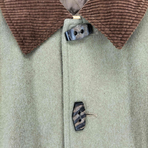 paiou 襟コーデュロイバック刺繍ウールジャケット レディース