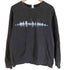 タルテックス TULTEX DESIGN BY HUMANS コットンポリ 波形 スウェット メンズ import:M