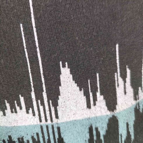 タルテックス TULTEX DESIGN BY HUMANS コットンポリ 波形 スウェット メンズ import:M