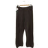 オーラリー AURALEE 24AW MERINO WOOL BOA KNIT PANTS - DARK BROWN メンズ JPN:4