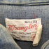 ラングラー Wrangler 70S PRE-SHRUNK デニムウエスタンシャツ メンズ 16 1/2