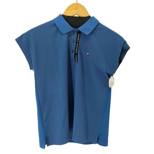 トミーヒルフィガーゴルフ TOMMY HILFIGER GOLF ゴルフウェア フレンチスリ-ブ ポロシャツ レディース import:M
