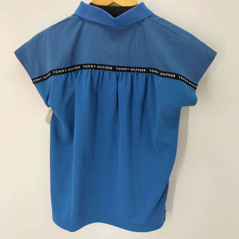 トミーヒルフィガーゴルフ TOMMY HILFIGER GOLF ゴルフウェア フレンチスリ-ブ ポロシャツ レディース import:M