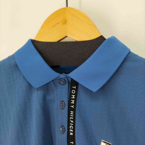 トミーヒルフィガーゴルフ TOMMY HILFIGER GOLF ゴルフウェア フレンチスリ-ブ ポロシャツ レディース import:M