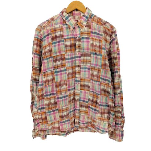 YANKEE WORKS パッチワークチェックシBDャツ メンズ JPN:M
